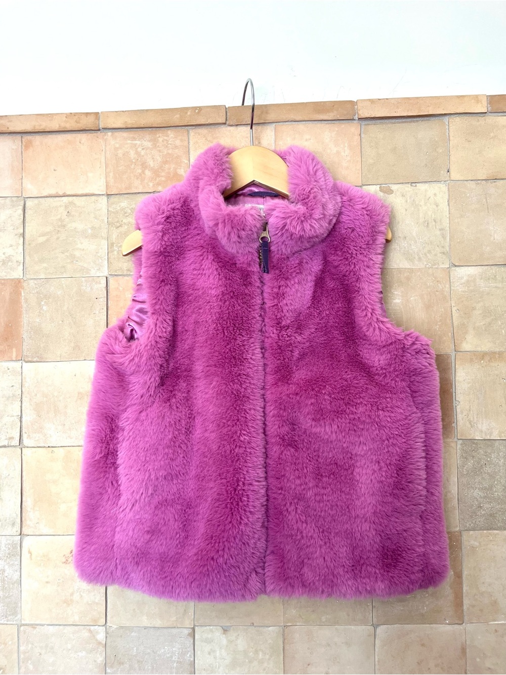 Crewcuts Girls Faux-Fur Vest